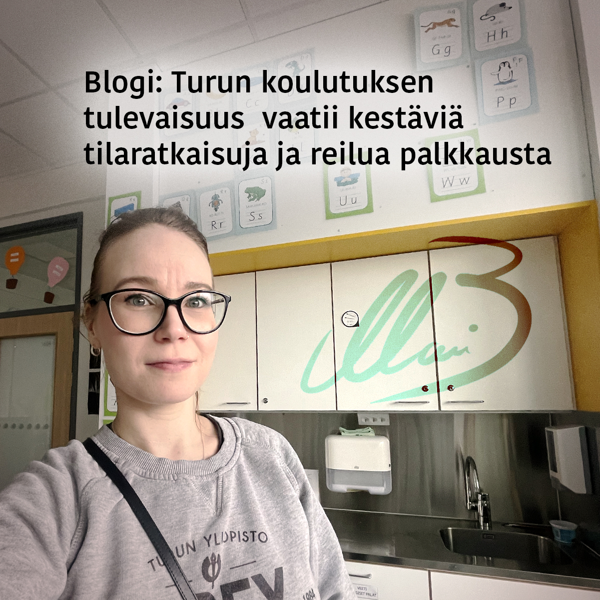 Blogi: Turun koulutuksen tulevaisuus vaatii kestäviä tilaratkaisuja ja reilua palkkausta